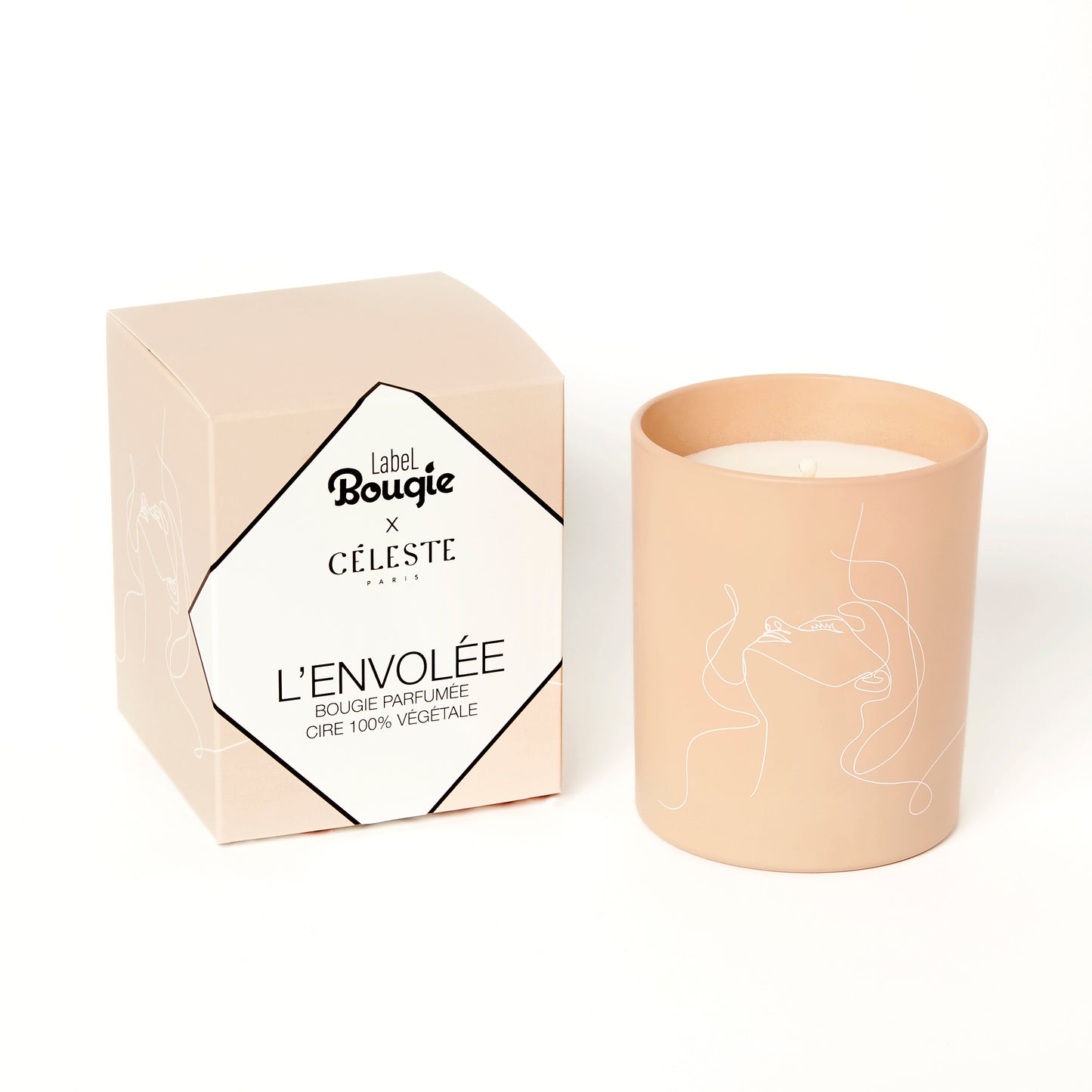 Bougie L'envolée Céleste x Label Bougie